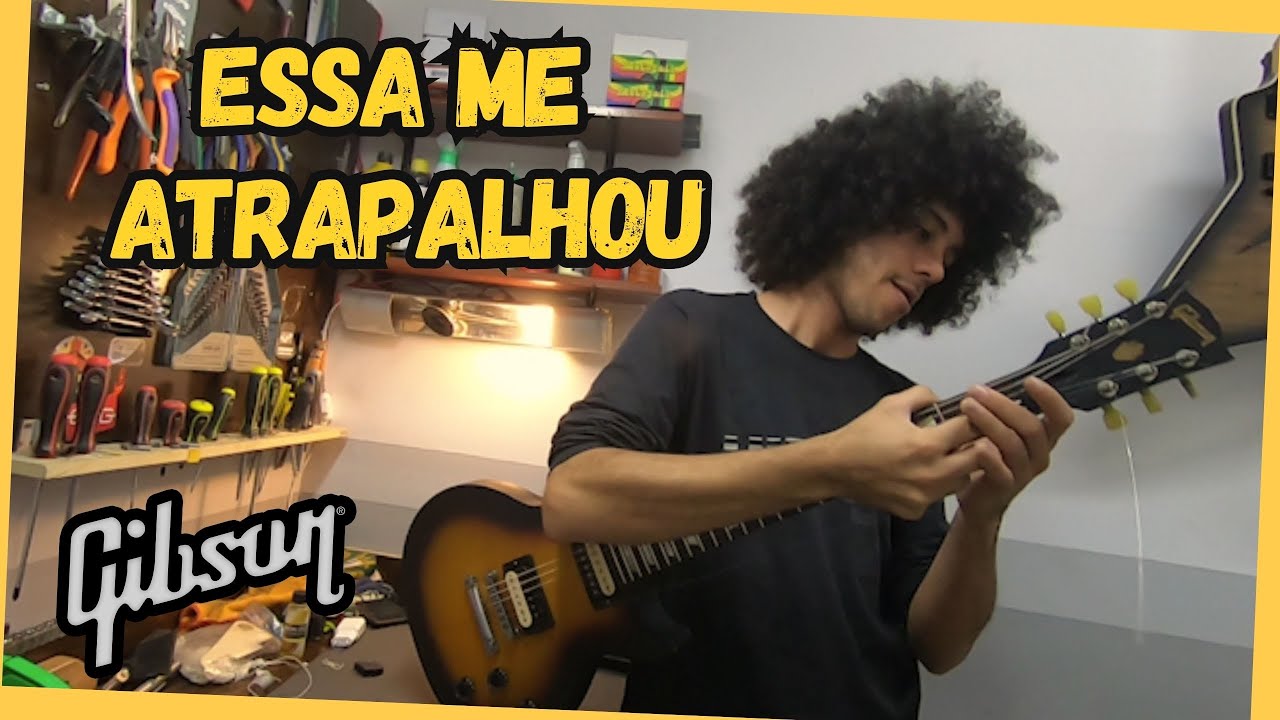 Gibson Les Paul Etune que AFINA SOZINHA e Como trocar cordas DISSO!?