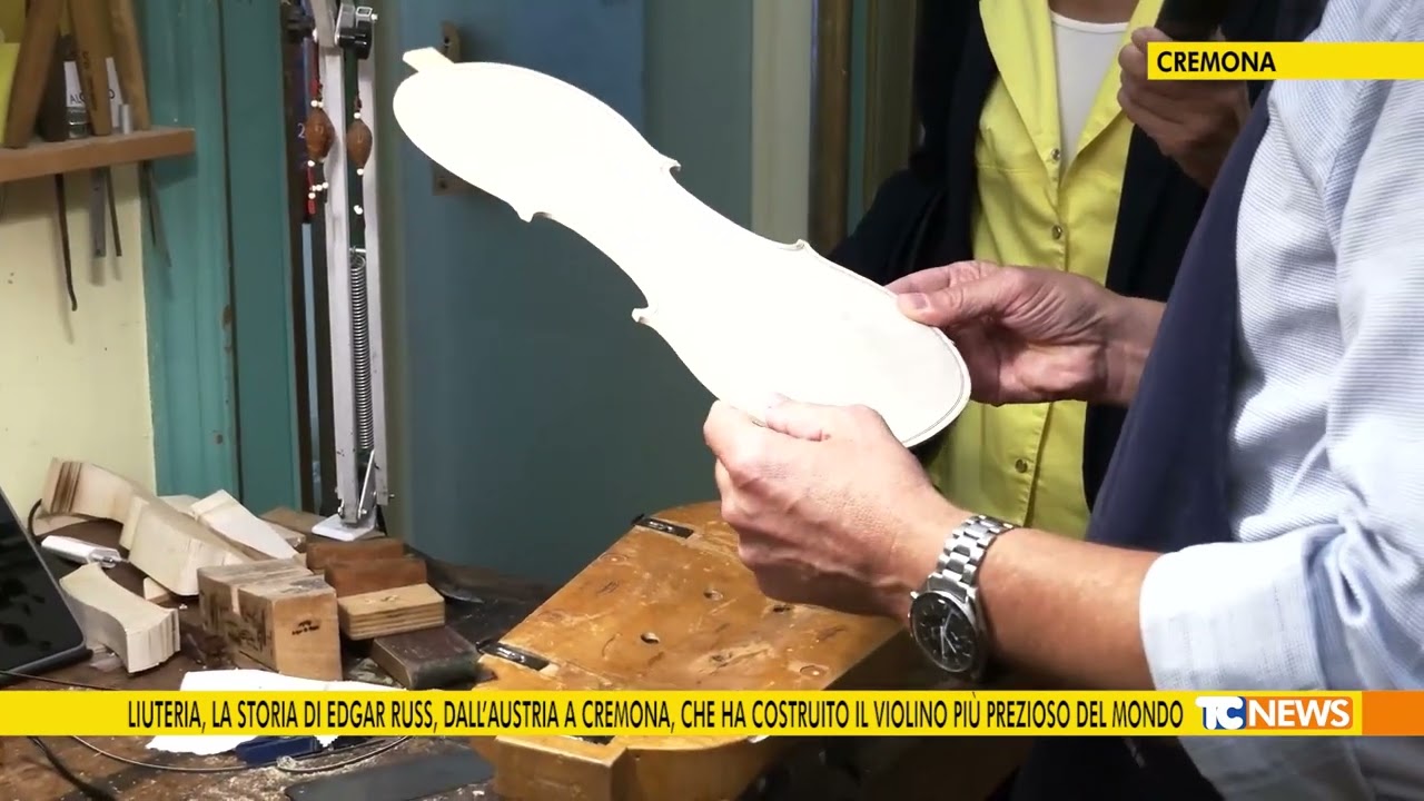 Liuteria, la storia di Edgar Russ, dall’Austria a Cremona