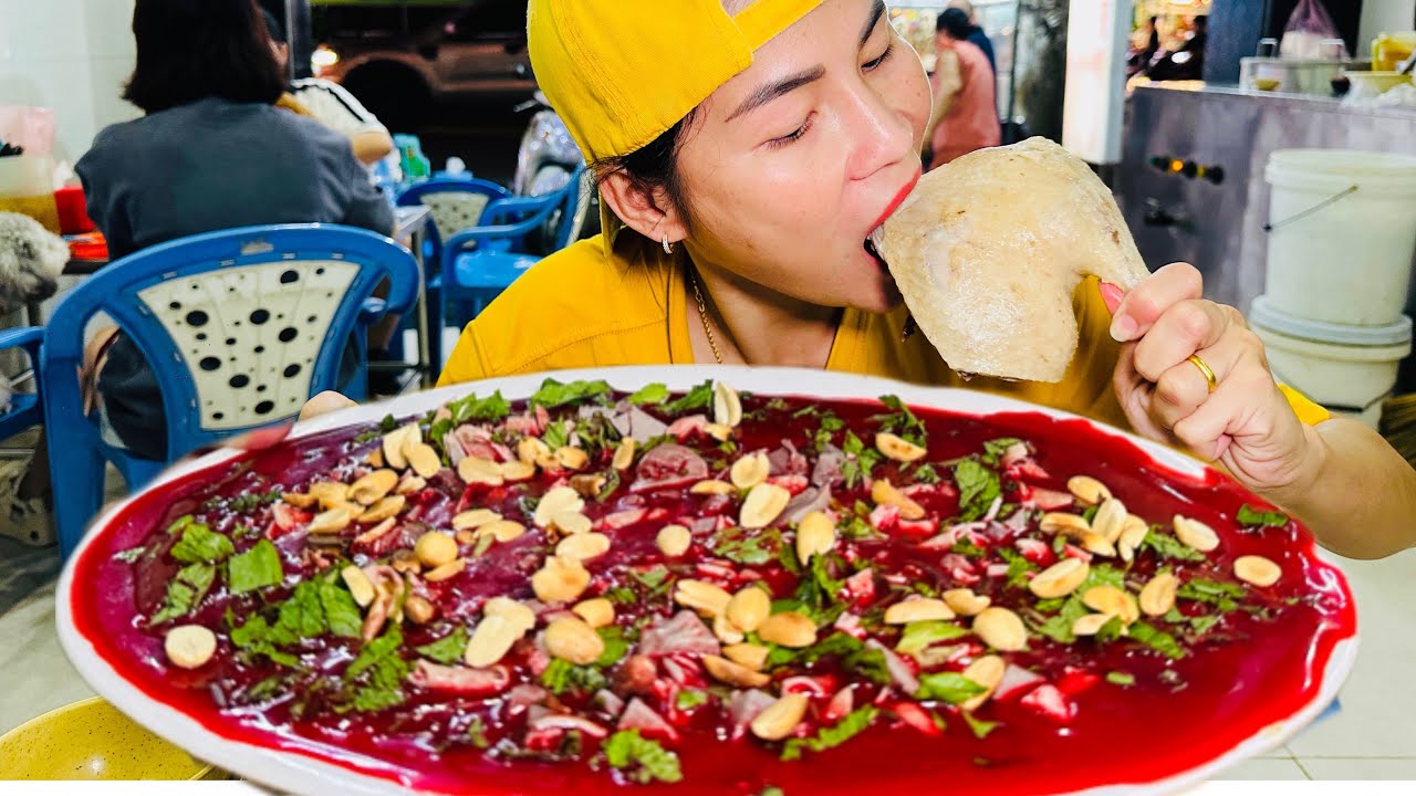 TIẾT CANH KHỔNG LỒ VÀ VỊT LUỘC SIÊU MỠ SAU 1 NGÀY ĐỒNG HÀNH ĐẦY Ý NGHĨA CÙNG LC FOODS