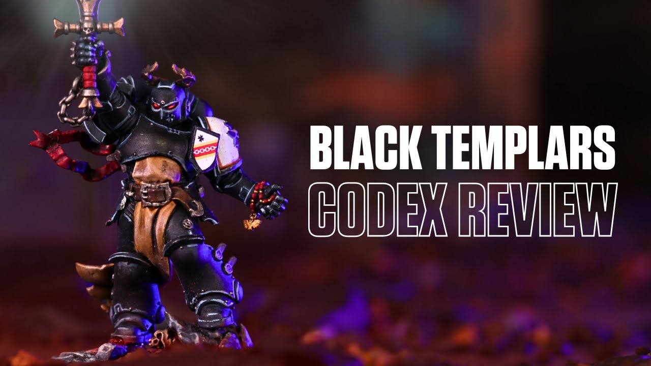 Обзор кодекса Warhammer 40K Black Templars 10-го издания
