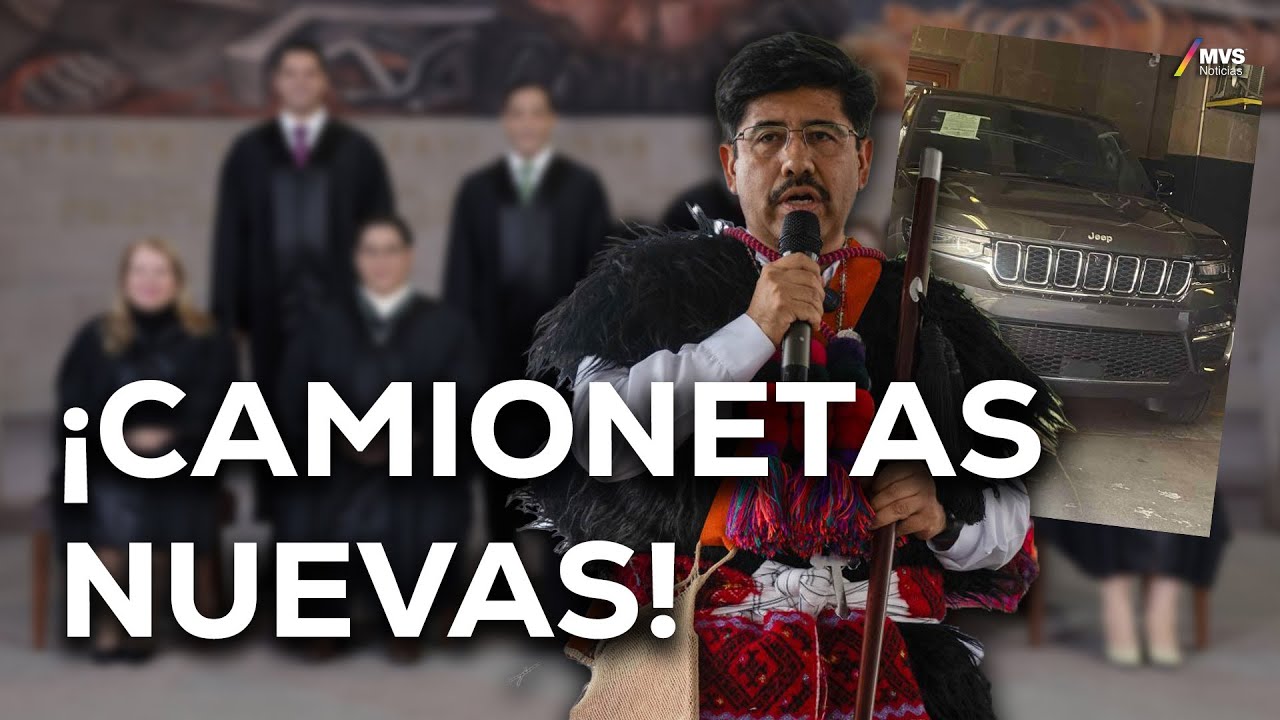 MINISTROS de la SCJN estrenan CAMIONETAS de 1.7 MDP | MVS Noticias