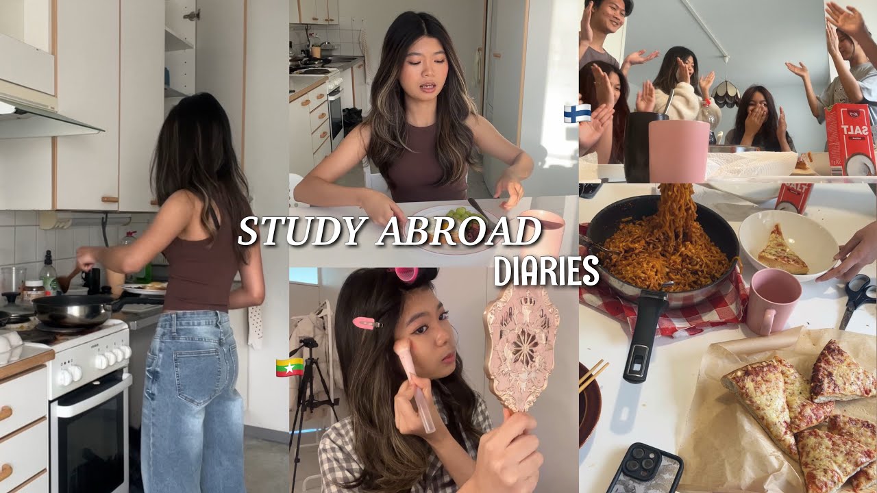 BURMESE STUDENT IN FINLAND🇫🇮 : A DAY IN MY LIFE