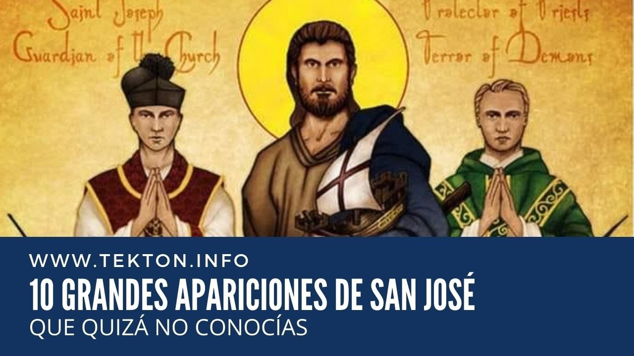 10 Grandes apariciones de San José que quizá no conocías