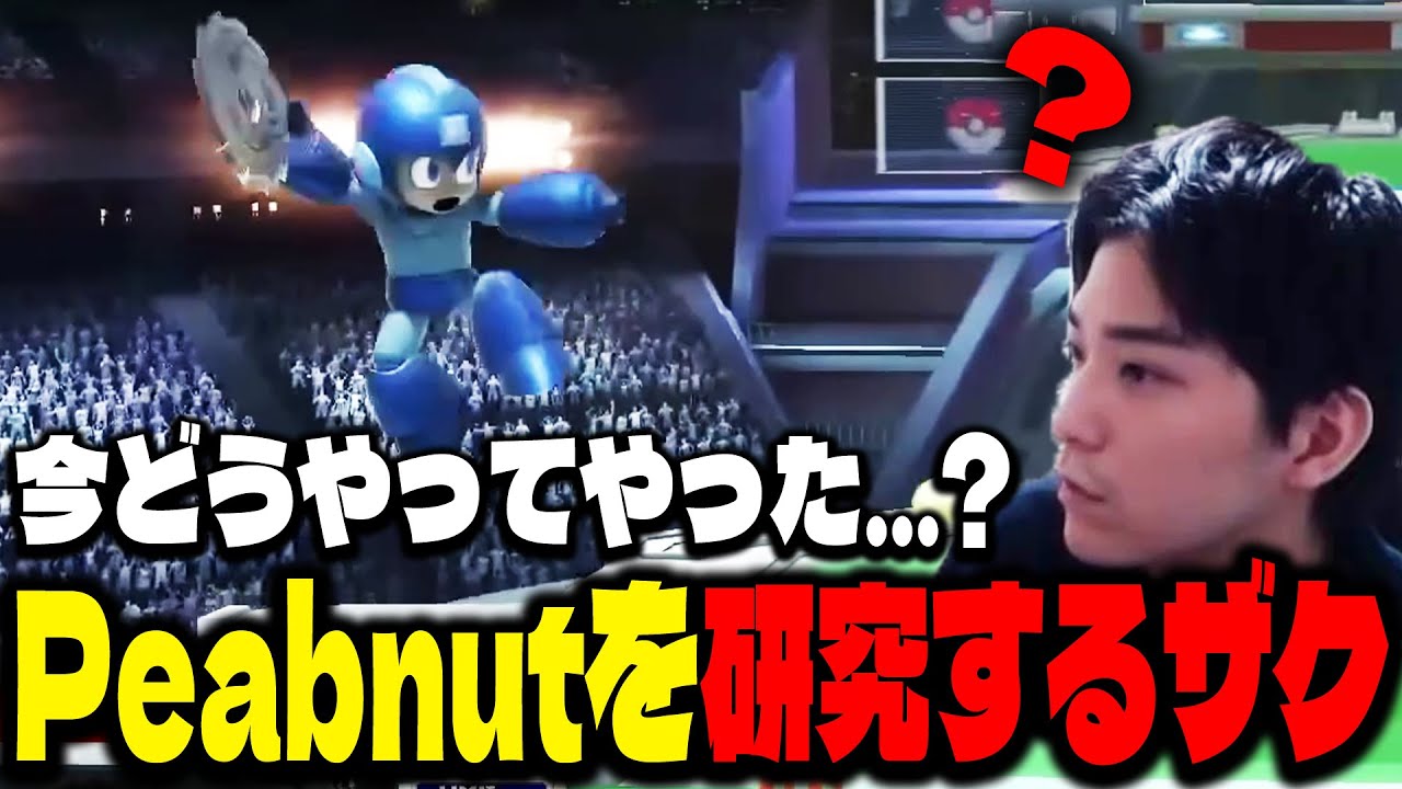 Peabnut対Sparg0からロックマンの技術を研究するザクレイ【スマブラSP】