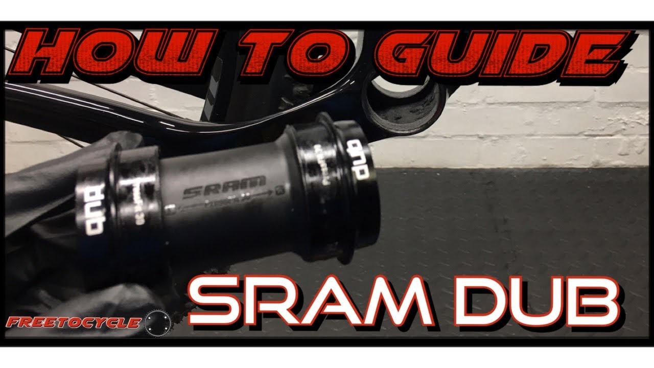 SRAM DUB Pressfit 30 Bottom Bracket Fitting Guide
