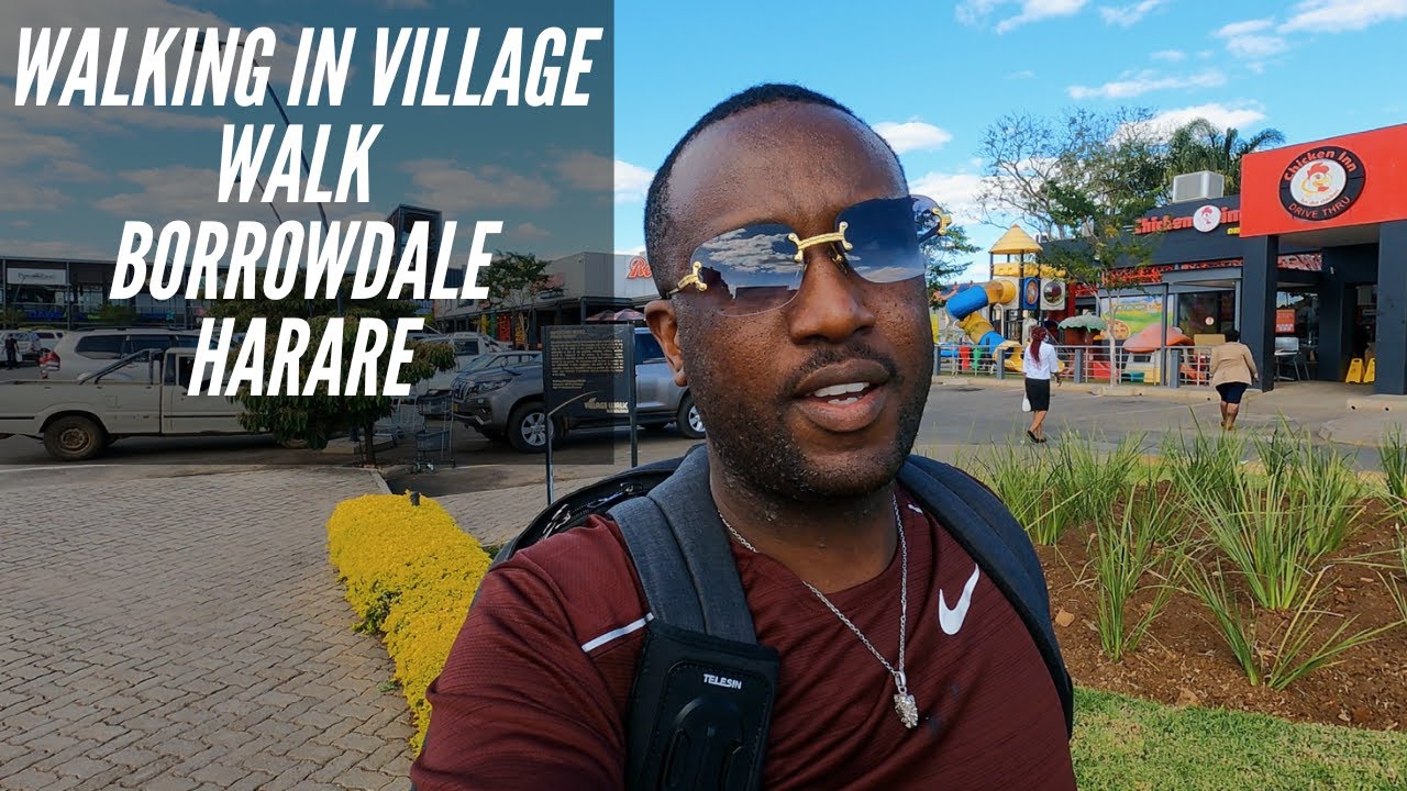 Zimbabwe | Walking in Village Walk Shopping  centre | Borrowdale Harare.