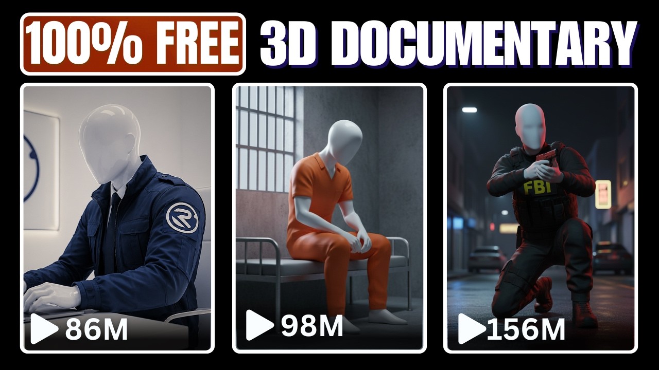 Как я делал 3D-документалки БЕСПЛАТНО (Полный туториал)