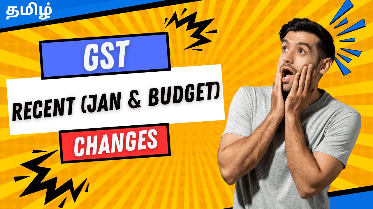 GST & Budget 2026 Recent Changes in Tamil | Latest GST Updates Jan 2026 | IGST Cross Utilisation