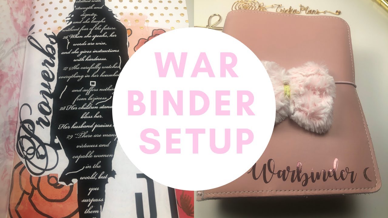 War Binder| Prayer Journal: Set Up & FLIPThrough | FOXY FIX #8 TN |PLANNERS ANONYMOUS | VINVONALLY