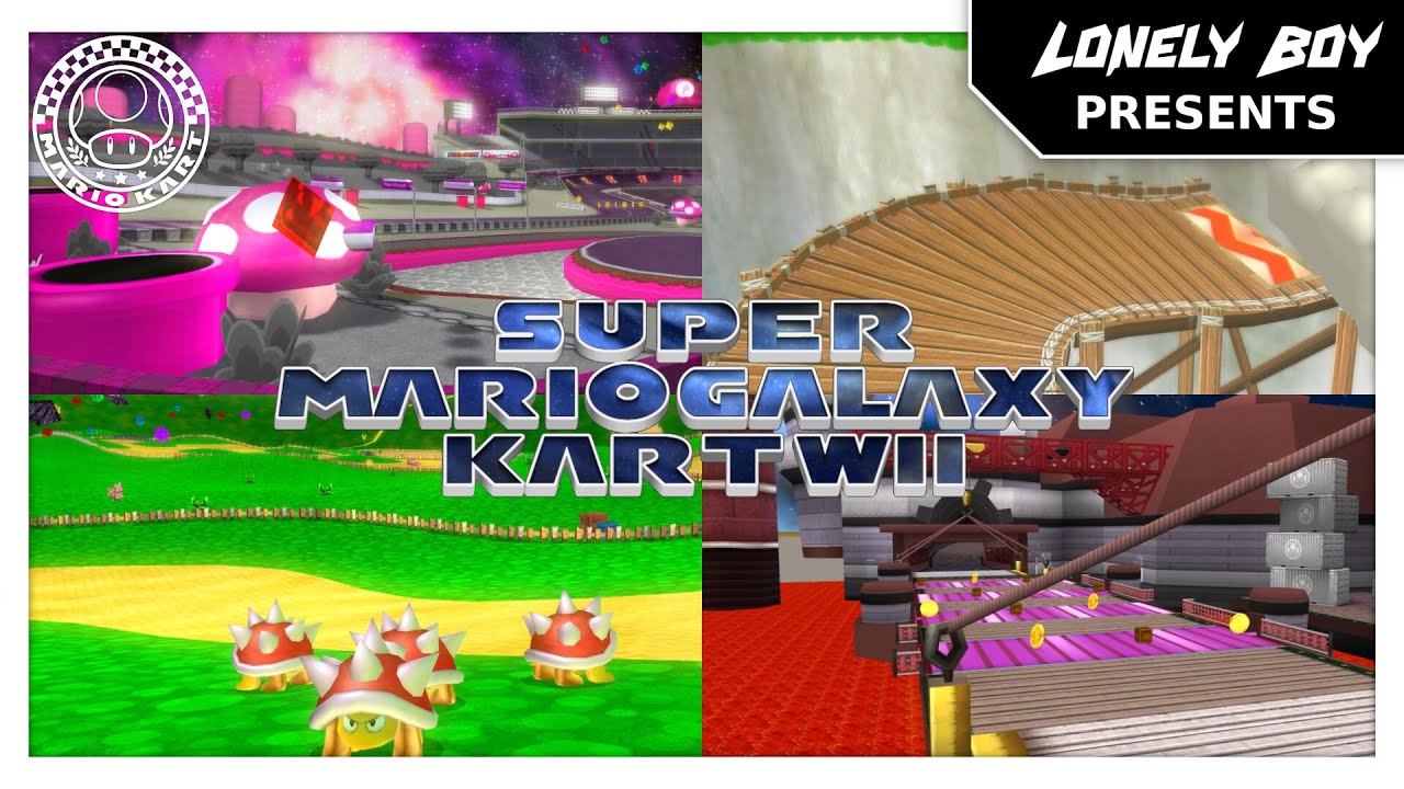 Super Mario Galaxy Kart Wii - Mushroom Cup (150cc) (3 Star Rank) | Mario Kart Wii