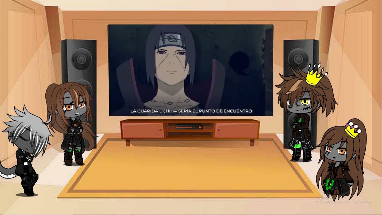 Familia kong reaccion a ramarak es sasuke rap vs itachi