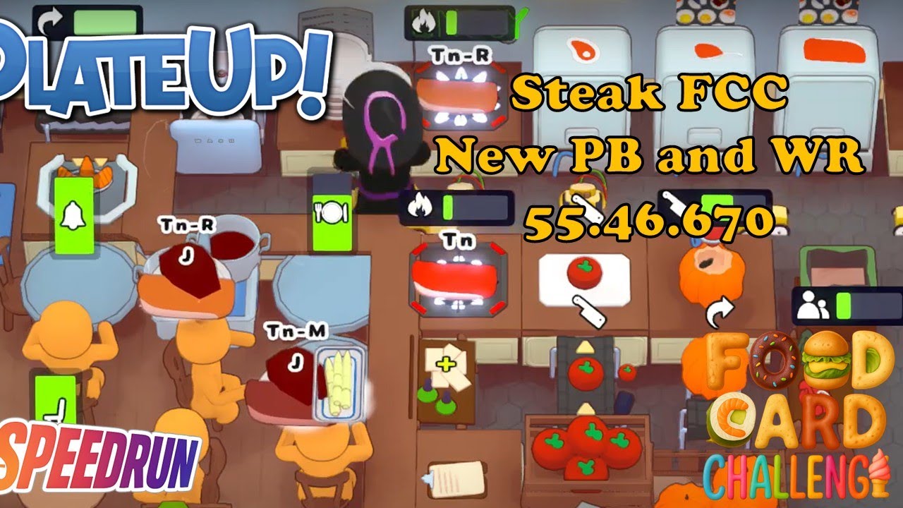PlateUp! Steak Food Card Challenge 55.46.670