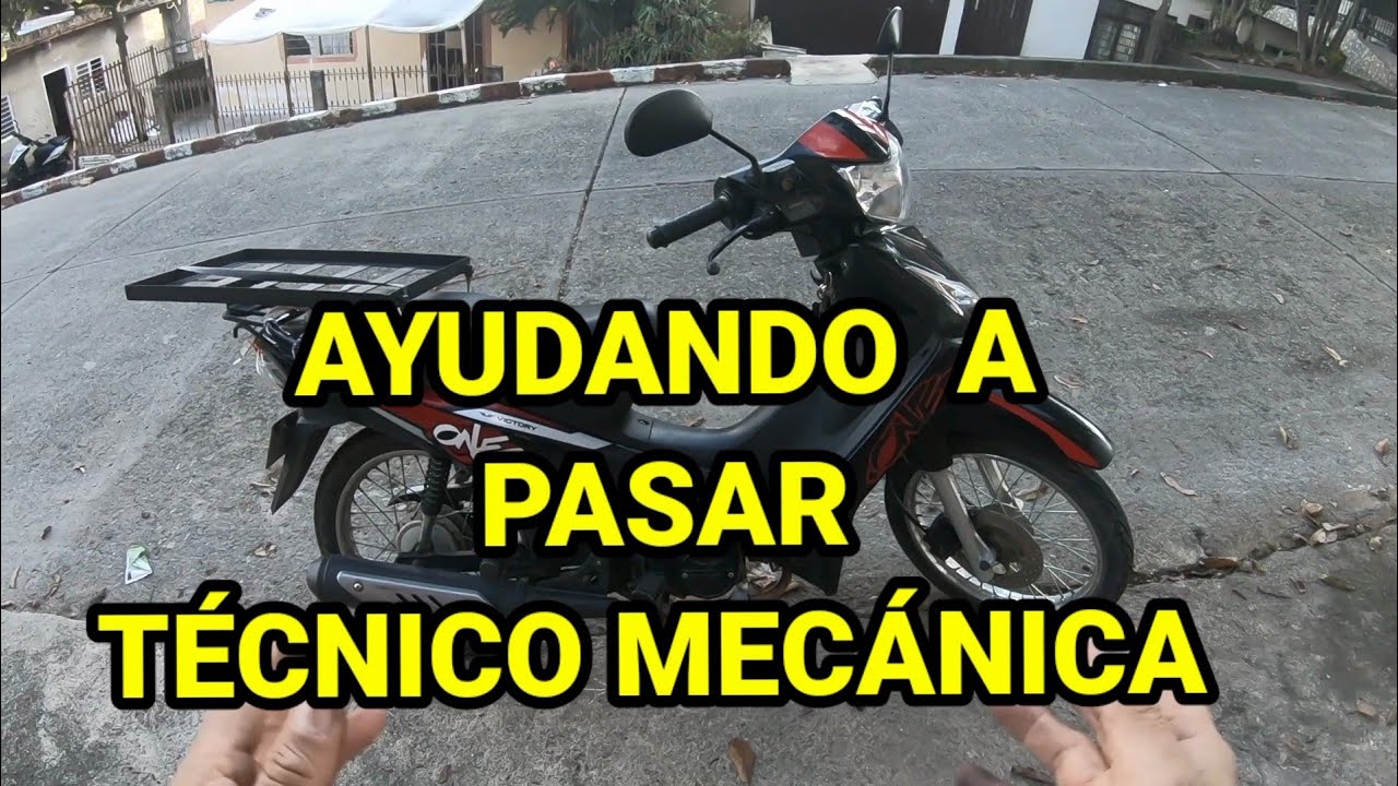 AYUDANDO a PASAR TÉCNICO MECÁNICA