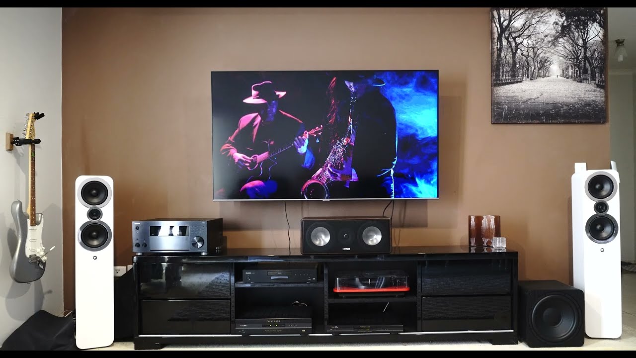 Q Acoustics 3050i * DEMO *  Parasound NewClassic 2250 v.2 - STING - ERIC CLAPTON