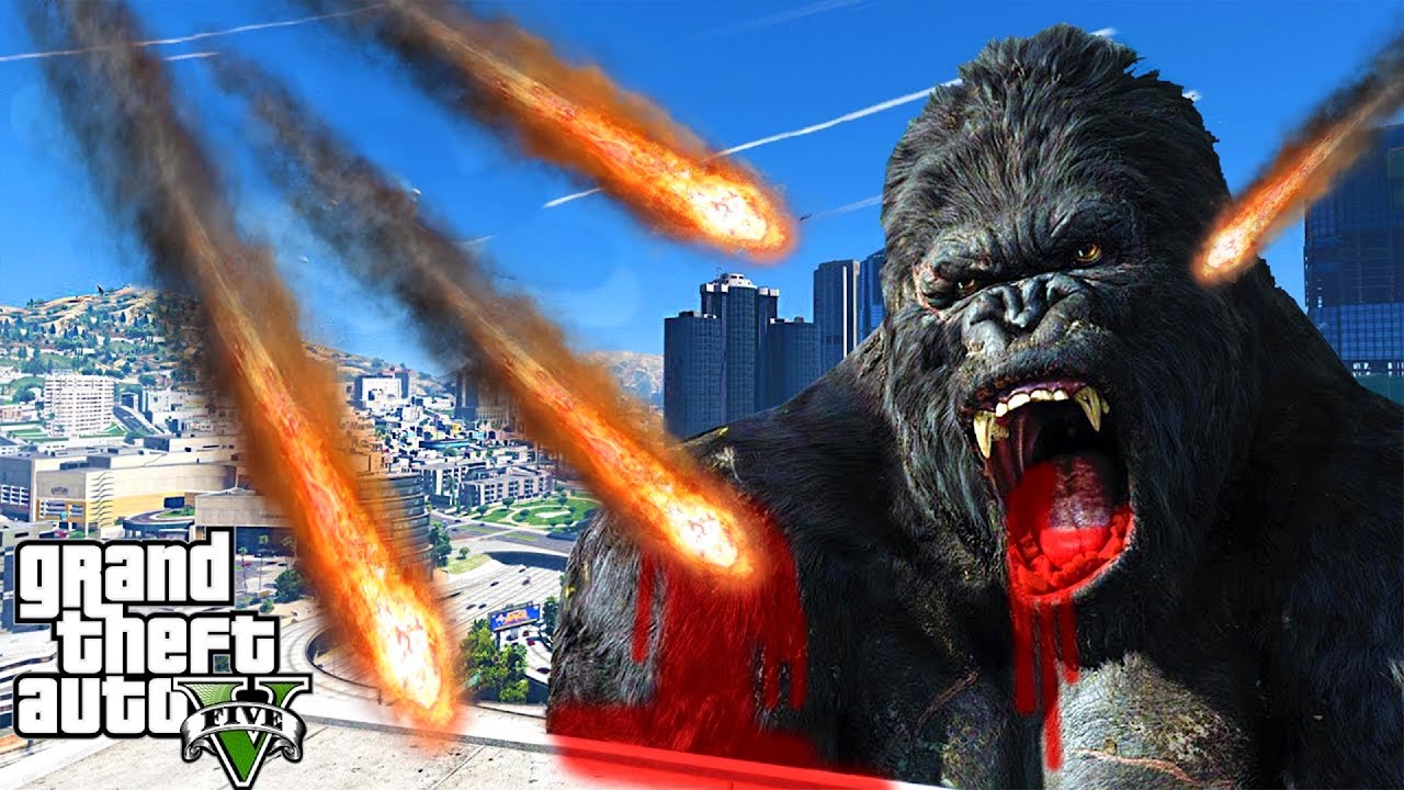 KING KONG DÉTRUIT GTA 5 !
