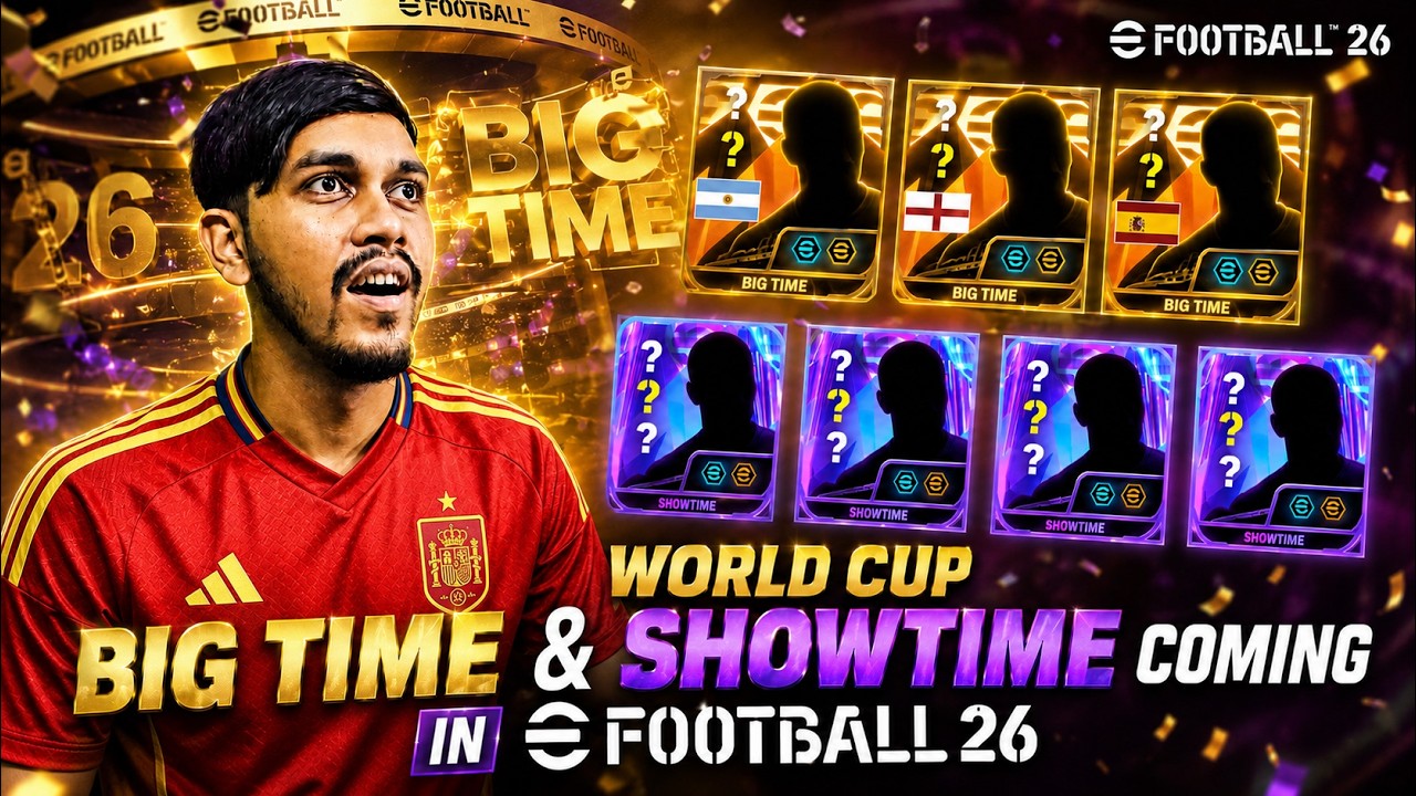 HEALTH UPDATE... efootball 26 BIG TIME & SHOWTIME SPAIN 2006 coming today? | LIVE