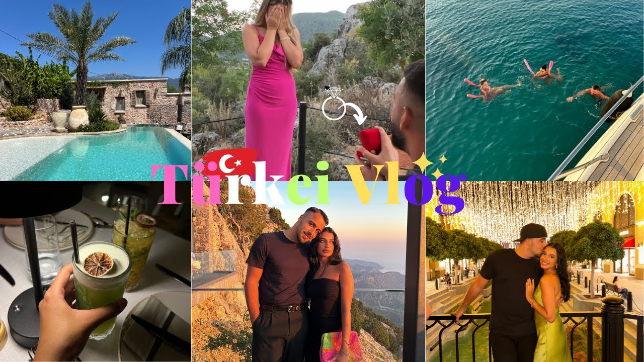 TÜRKEI VLOG - HEIRATSANTRAG, BUCHTEN & WOW MOMENTE | Sara & Dolunay