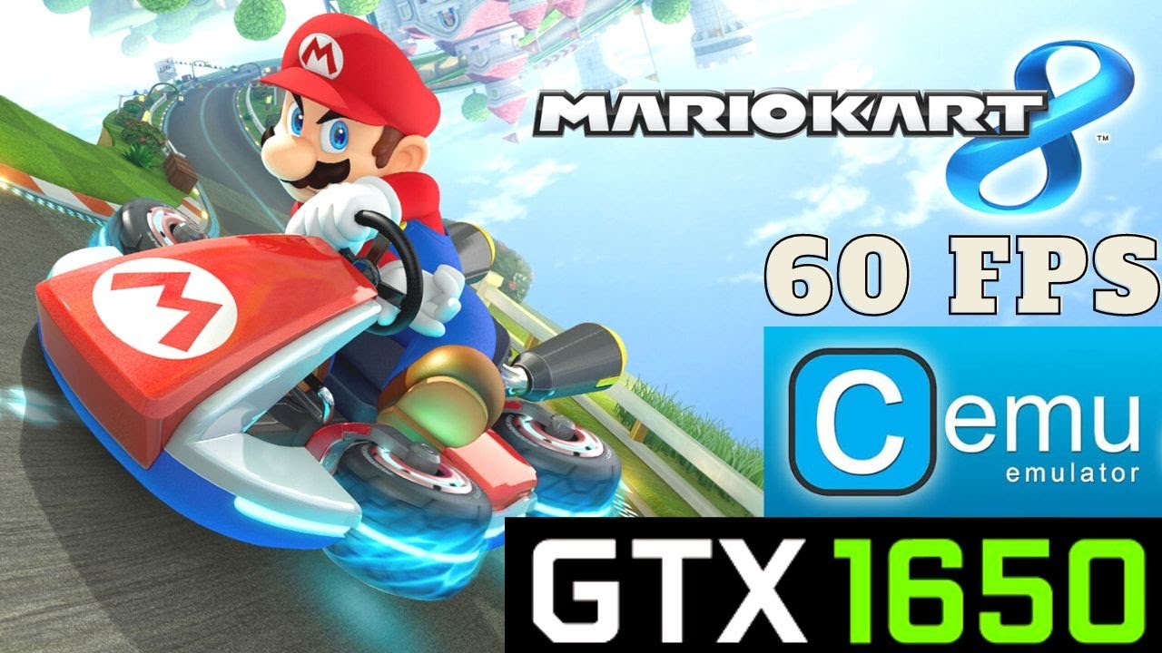 Mario Kart 8 Cemu emulator | GTX 1650 | 60 FPS Smooth Gameplay