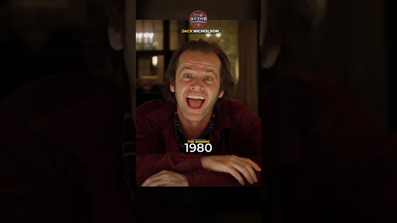 Jack Nicholson Evolution