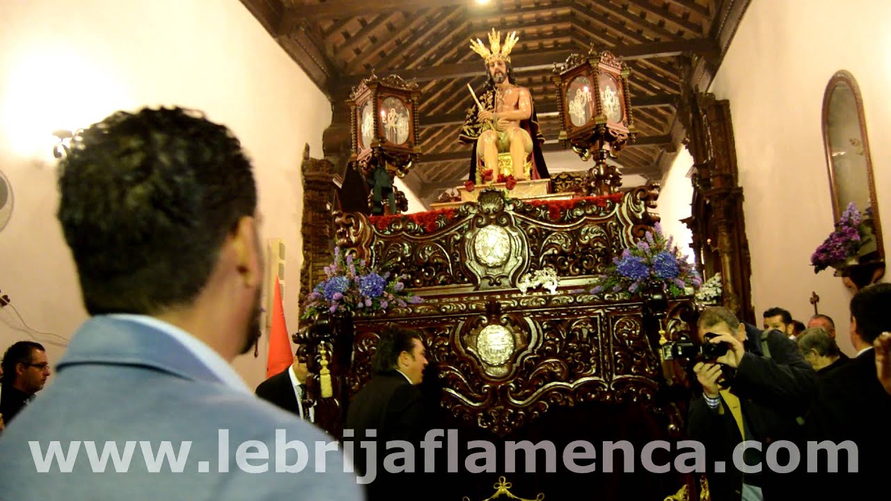 Luis de Chimenea canta al Cristo de los Gitanos de Lebrija 2016