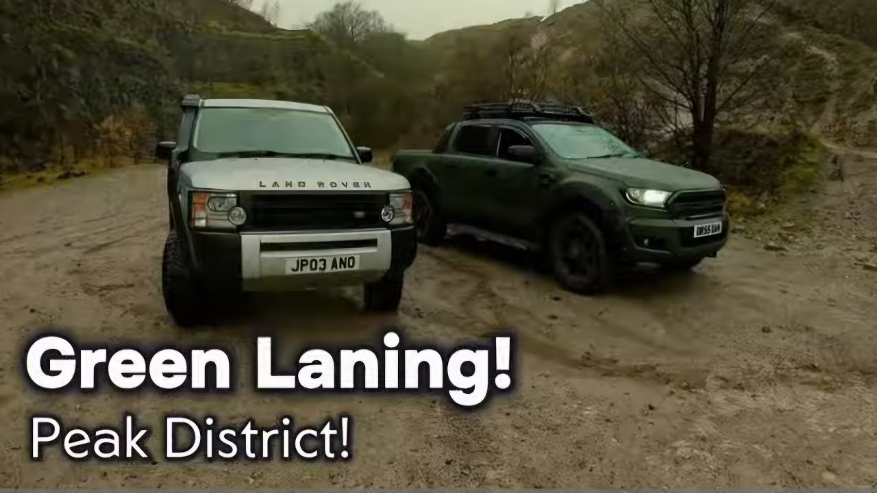 Зелёная дорога в Пик-Дистрикт. Discovery 3 и Ford Ranger