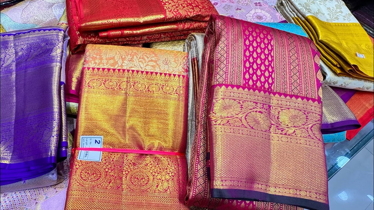 Bangalore Wholesale Pure Handloom Silk Sarees Direct From Weavers| ನೇರ ಕಂಚಿ ನೇಕಾರರಿಂದ ಬೆಂಗಳೂರಿನಲ್ಲಿ 