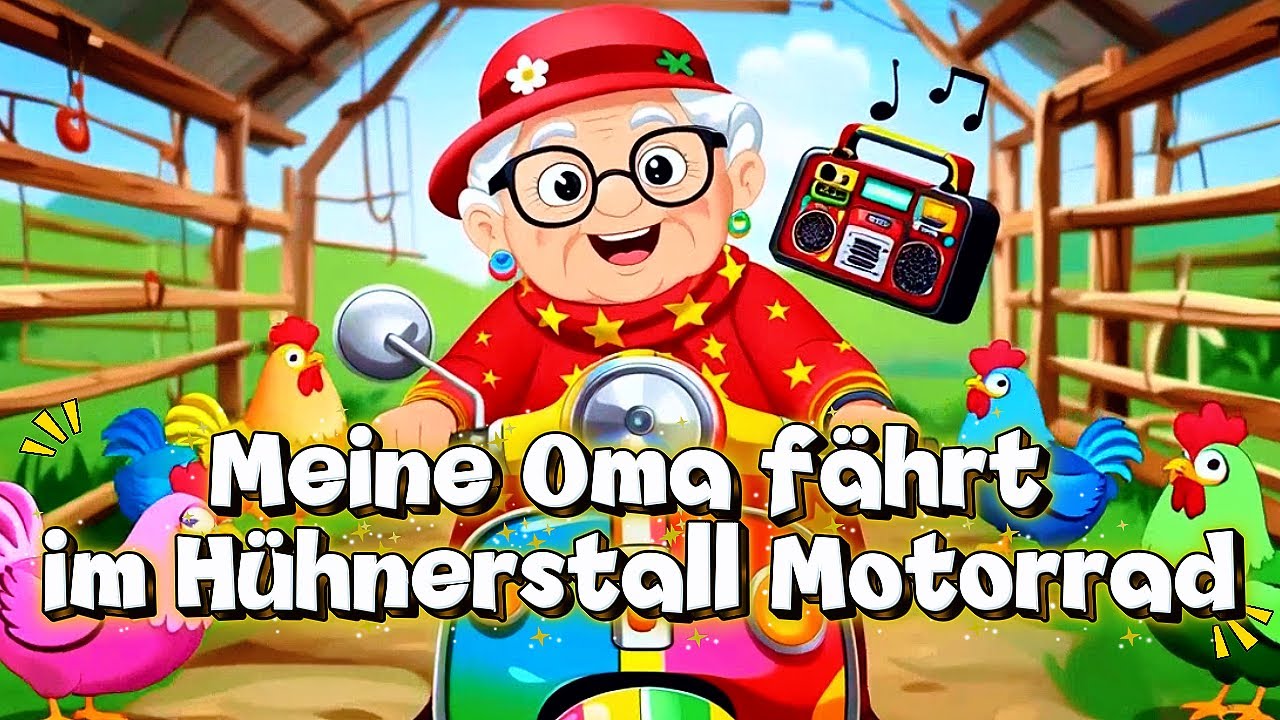 Meine Oma fährt im Hühnerstall Motorrad - 