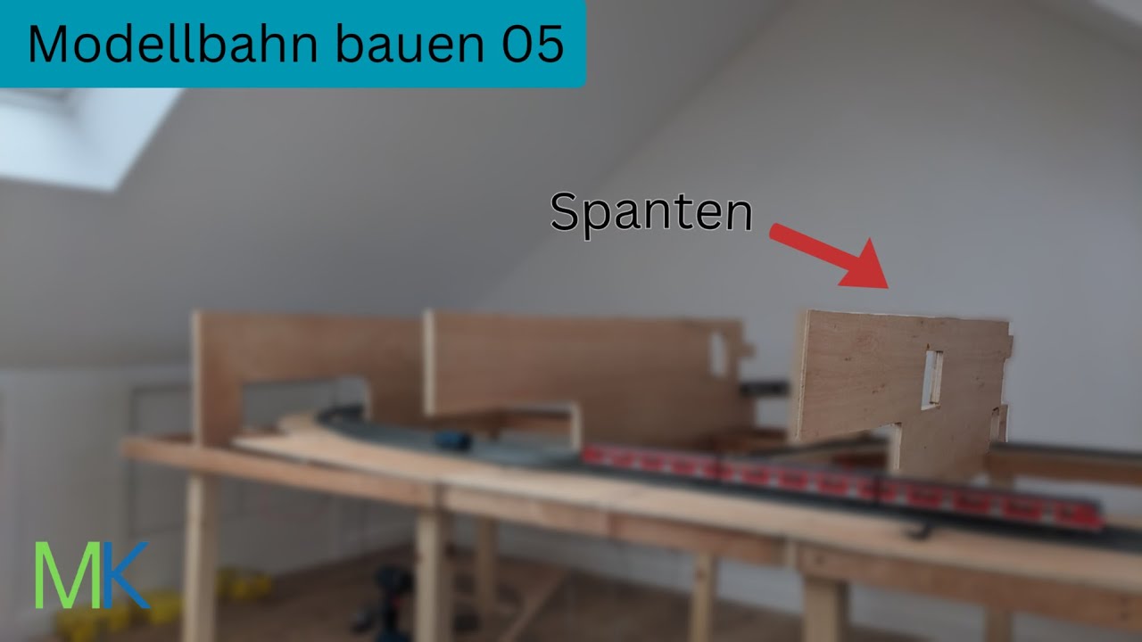Modellbahn bauen 05 - Spanten anbauen