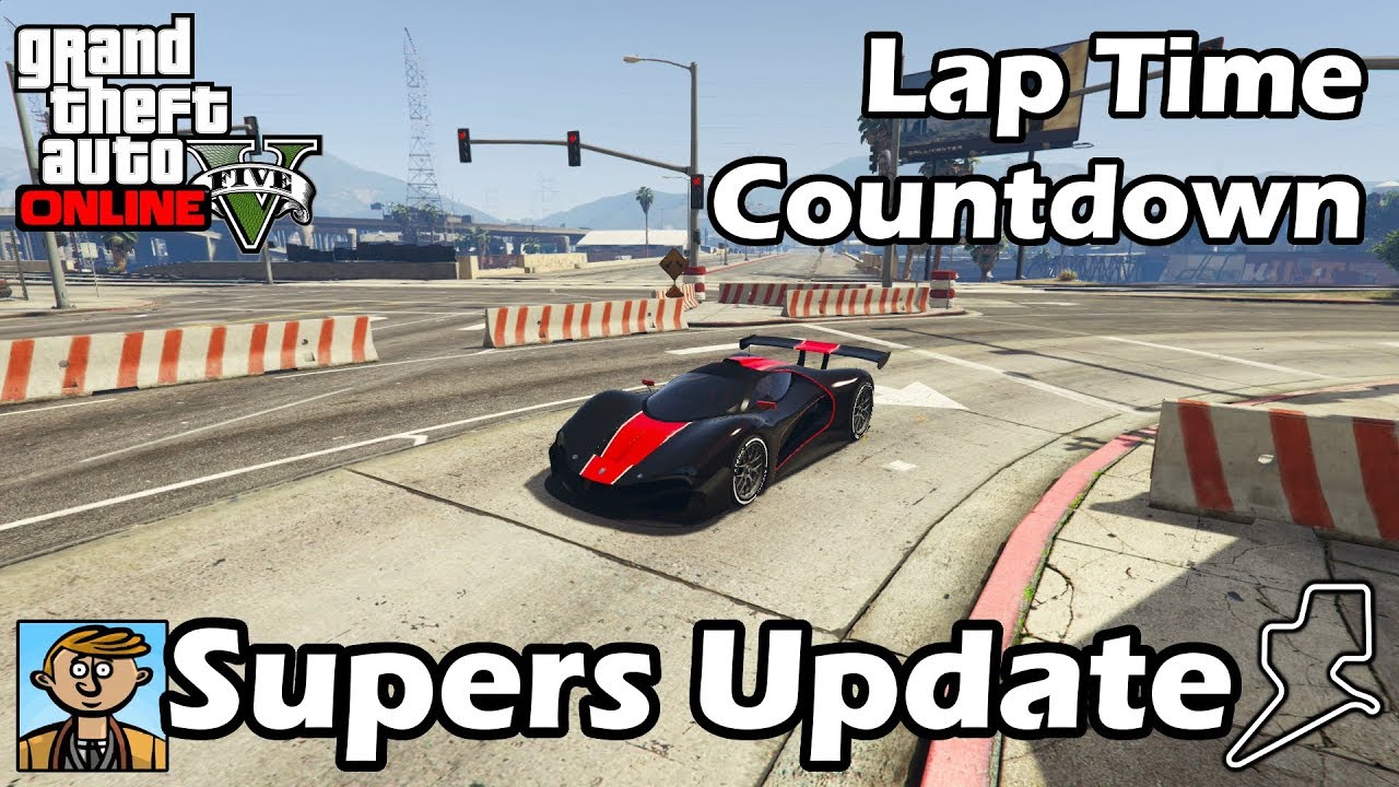 Fastest Supercars (After Smuggler's Run) - GTA 5 Best Fully Upgraded Cars Lap Time Countdown