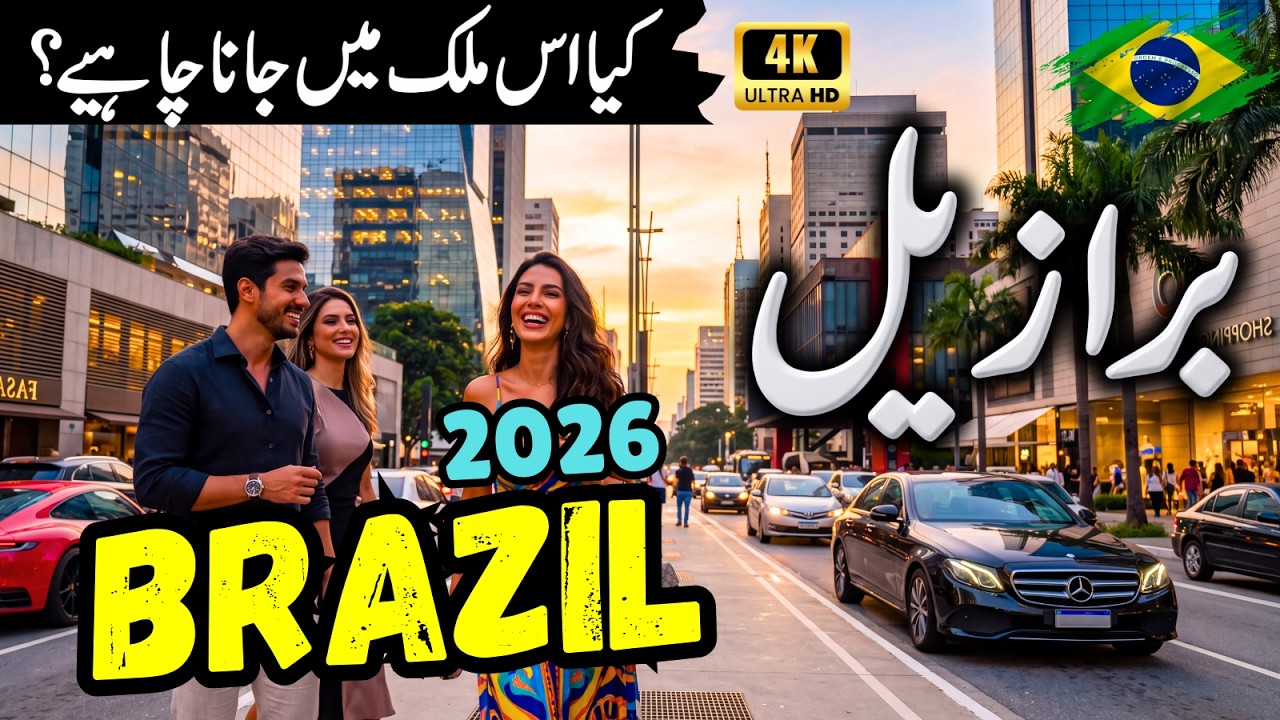 Brazil Travel vlog | Amazing facts , History & Documentary about Brazil | برازیل کی سیر