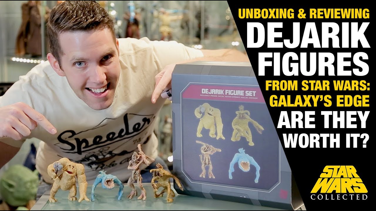 Dejarik Figures From Star Wars: Galaxy's Edge | Unboxing and Review