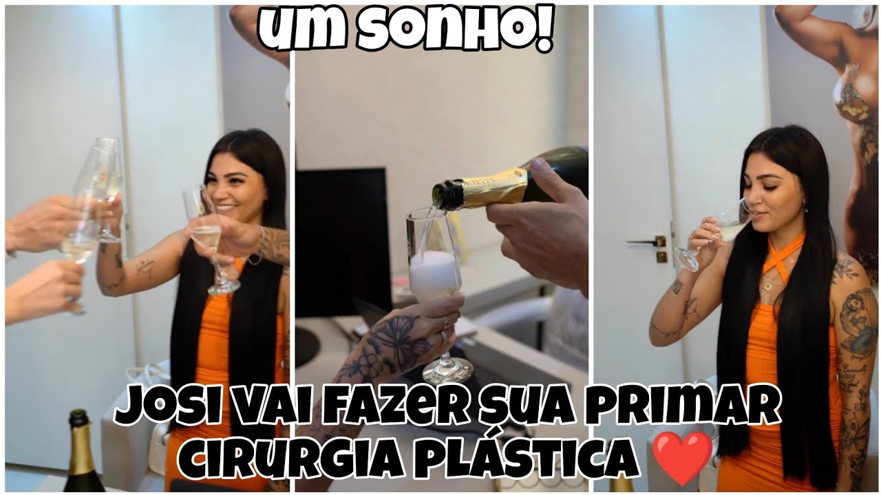 Josi Vidal, vai fazer uma cirurgia plástica+ tá feliz demais,
