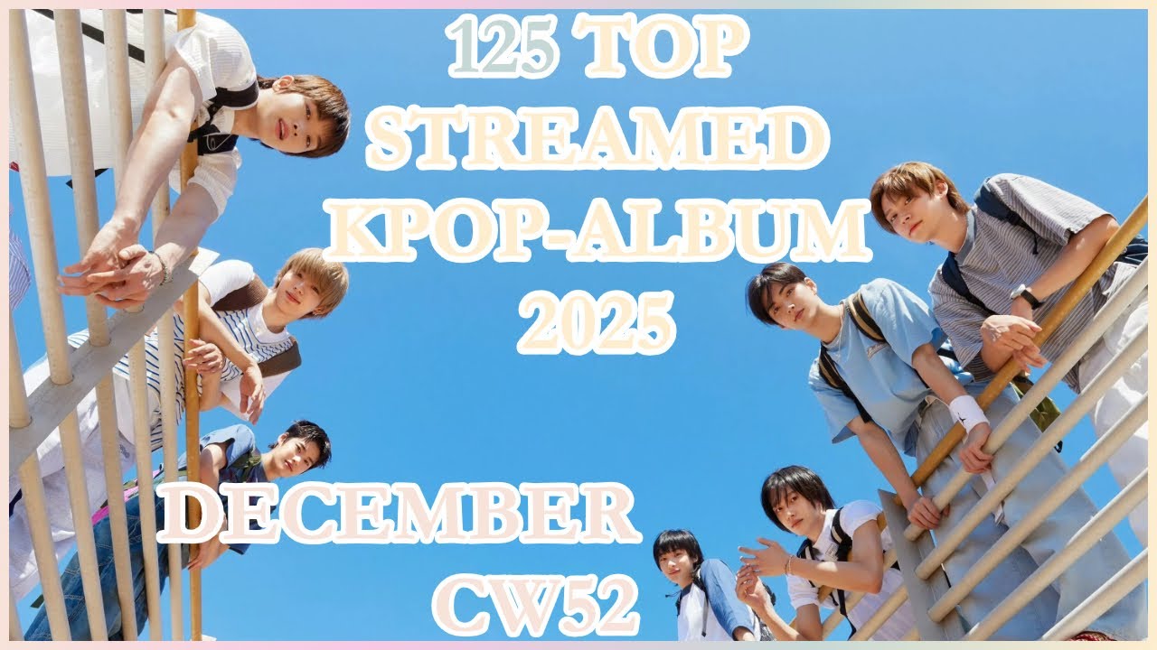 MOST STREAMED KPOP ALBUM 2025 ON SPOTIFY ! (DECEMBER | CW 52)