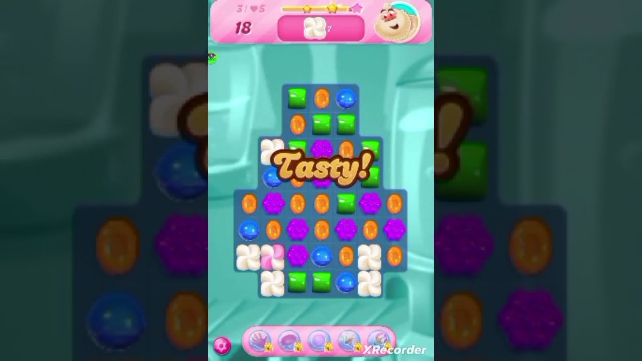 Candy Crush Saga Levels 1-5