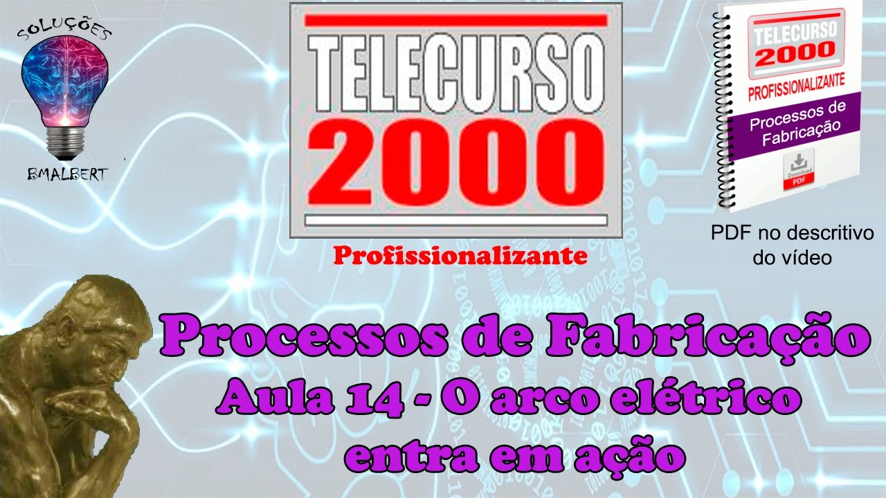 Telecurso 2000 - Processos de Fabricação - 14 O arco elétrico entra em ação