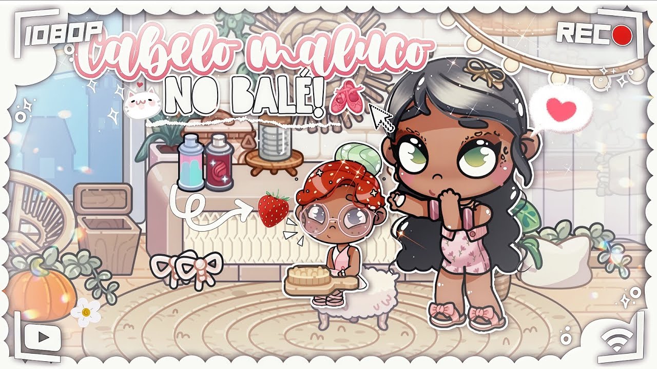 AESTHETIC* CABELO MALUCO NO BALÉ!!🤪🩰|| *VOICED🎙️* || AVATAR WORLD