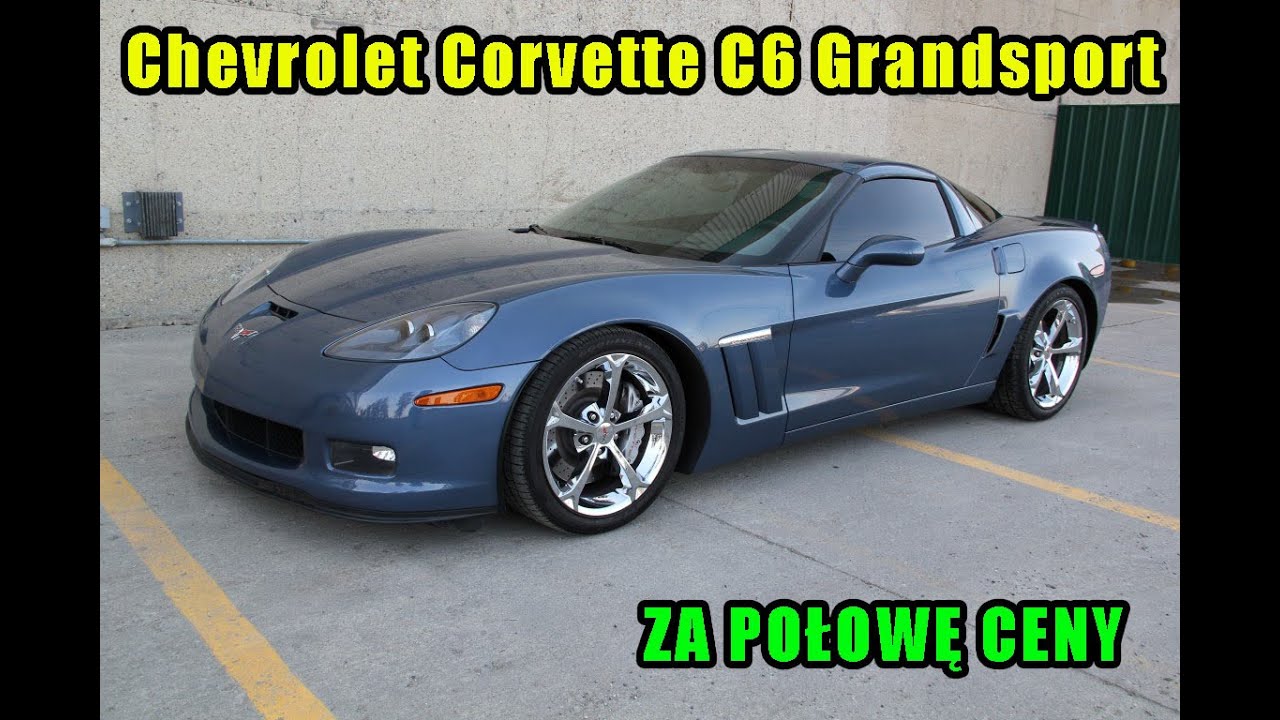 Chevrolet Corvette C6 Grand Sport za POŁOWĘ CENY!