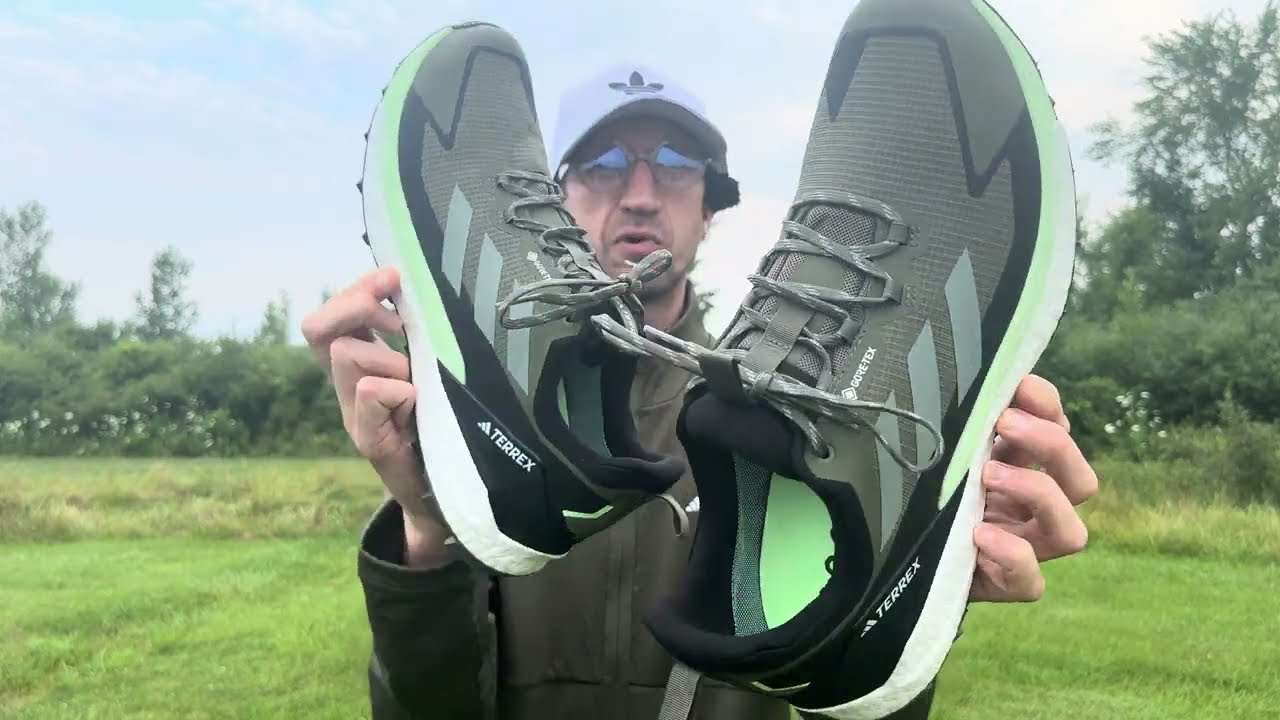 ADIDAS TERREX FREE HIKER 2.0 GORE-TEX LOW OLIVE STRATA / SILVER GREEN / CORE BLACK!