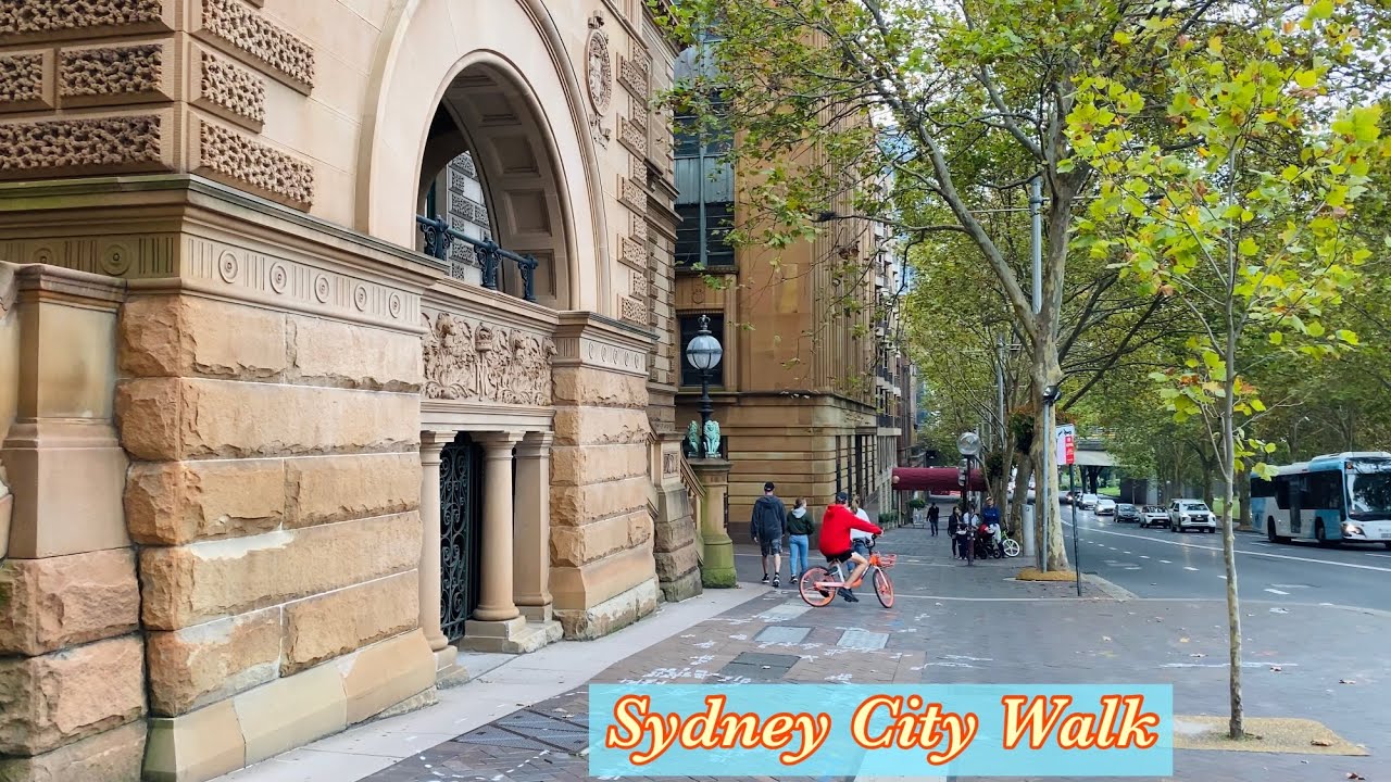 🇦🇺 Sydney City: Macquarie Street Walk from Hyde Park to Opera House