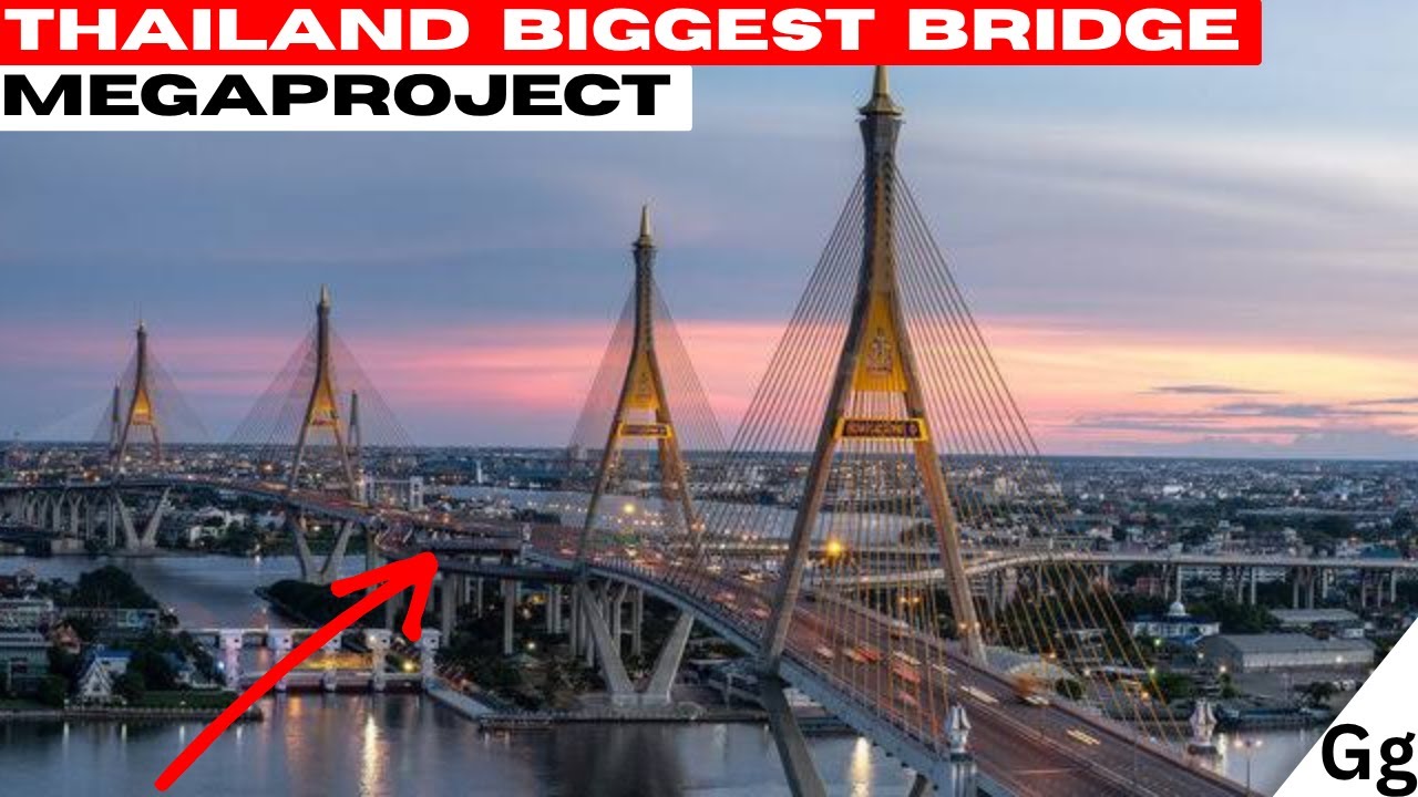 Thailand modern bridge megaproject!!!