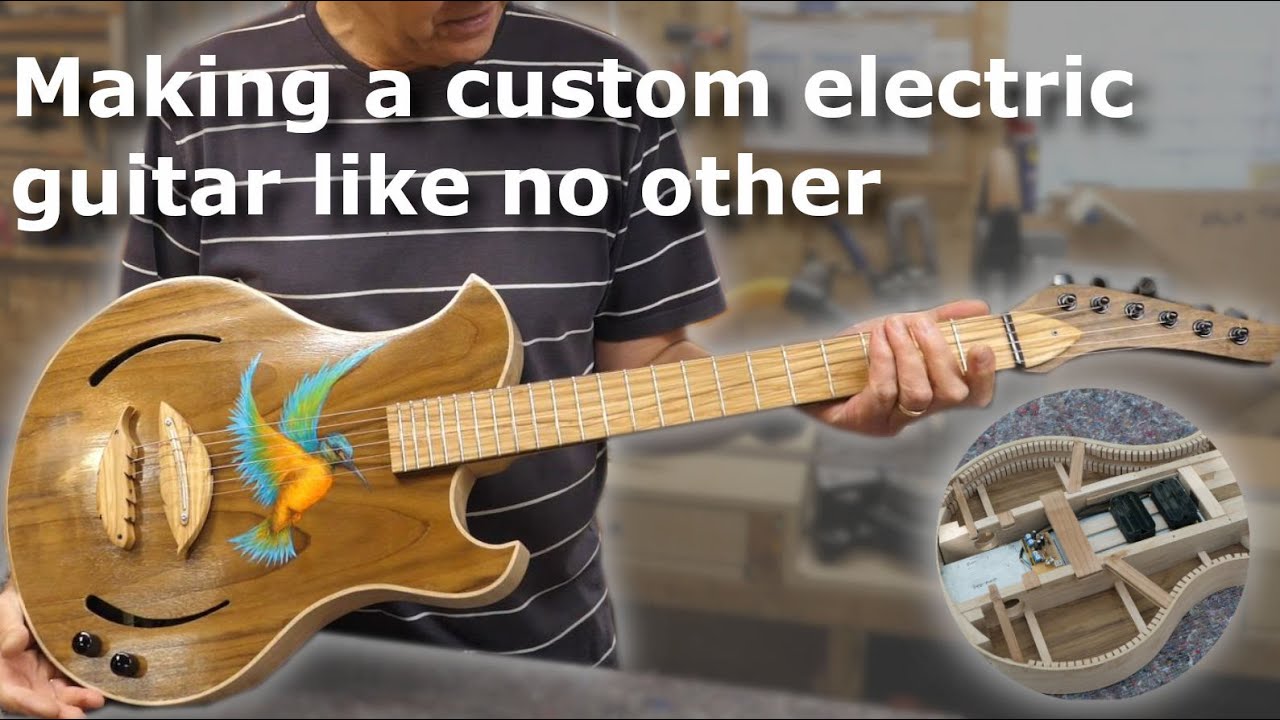 Building a custom electric guitar like no other!
