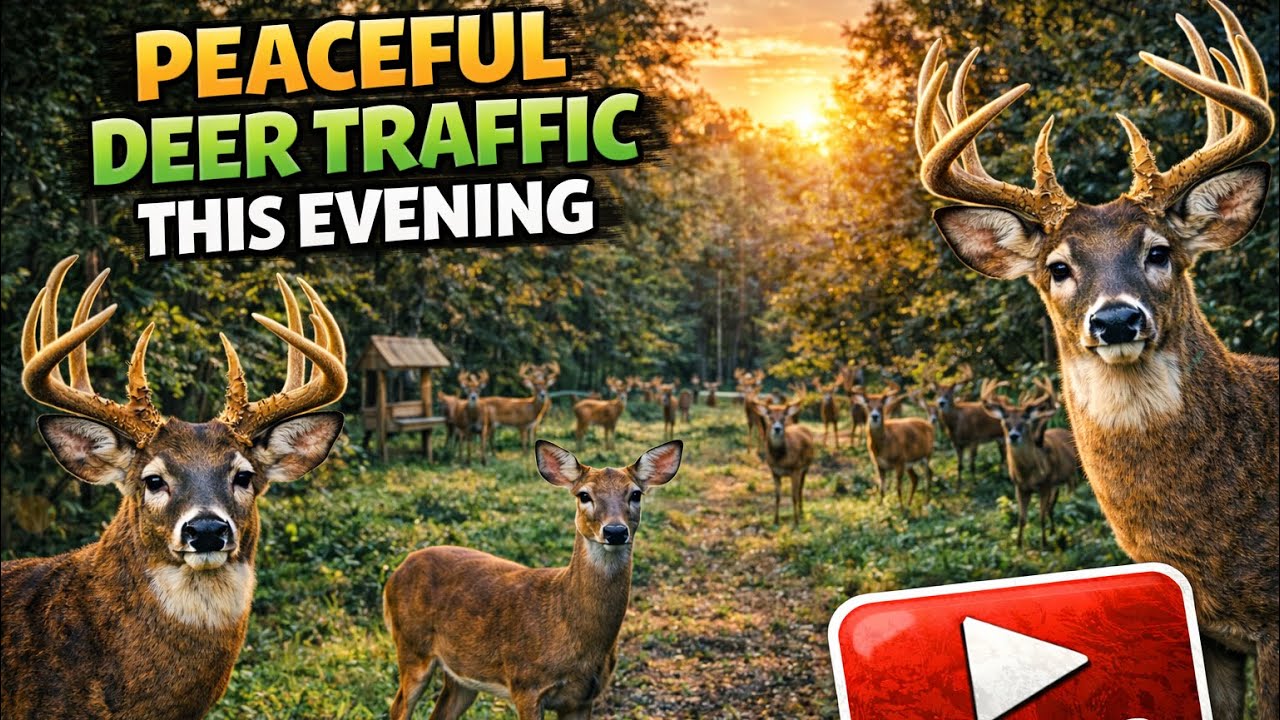 Peaceful Deer Traffic This Evening! 2/15/26
