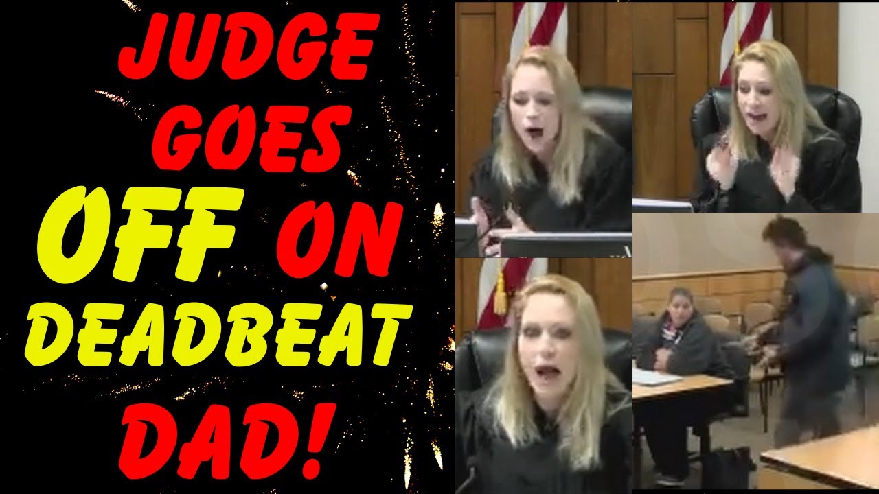 JUDGE ABSOLUTELY GOES OFF ON DEADBEAT DAD AND MAKES HIM OPEN HIS WALLET DURING HEARING!!!