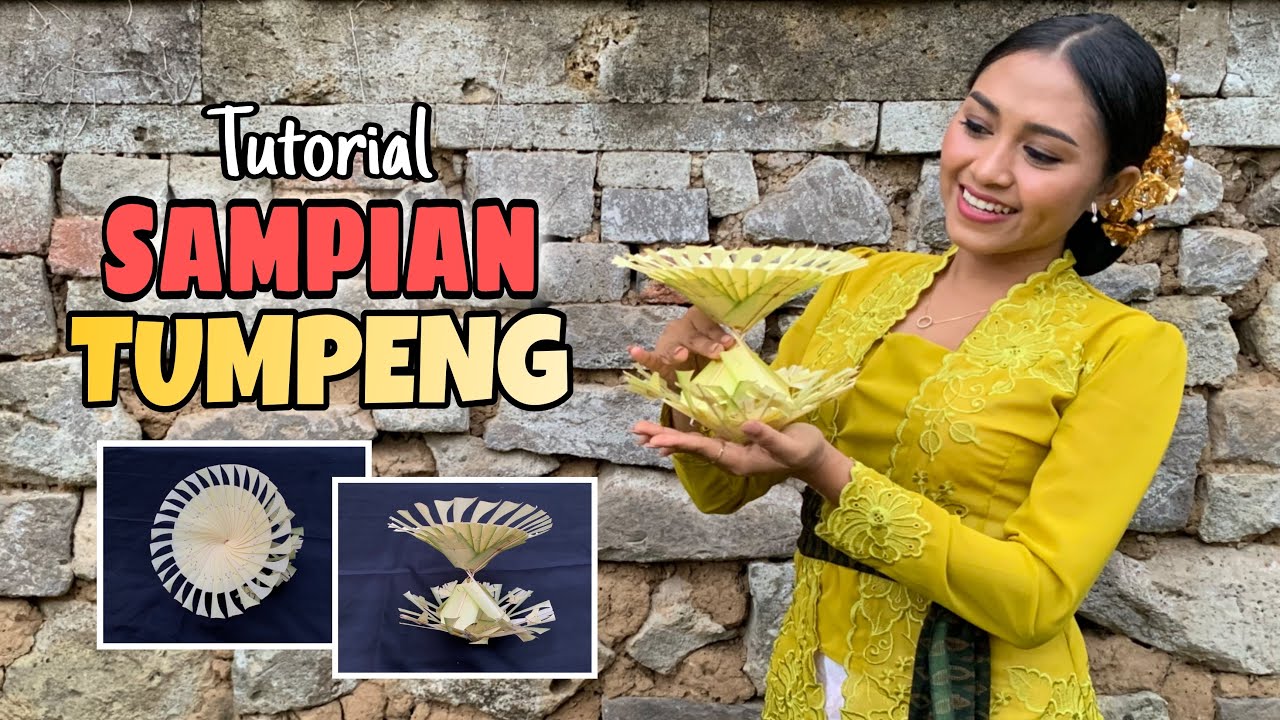 GEK CANTIK - TUTORIAL MEMBUAT SAMPIAN TUMPENG CANTIK