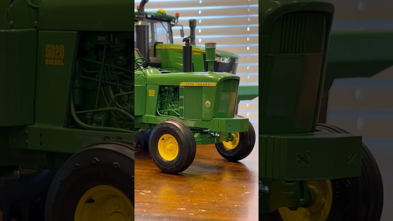 Cleanest Collection You&rsquo;ll Ever See! #johndeere #tractor #toy #automobile #buchdup #andyclean #car