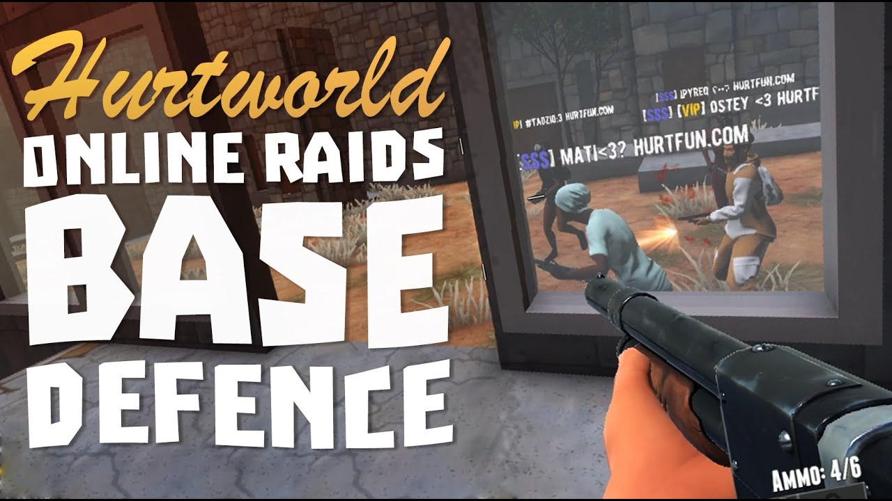 ┆#28┆BASE DEFENCE, ONLINE RAID PVP, HIGHLIGHTS - HURTWORLD 2023