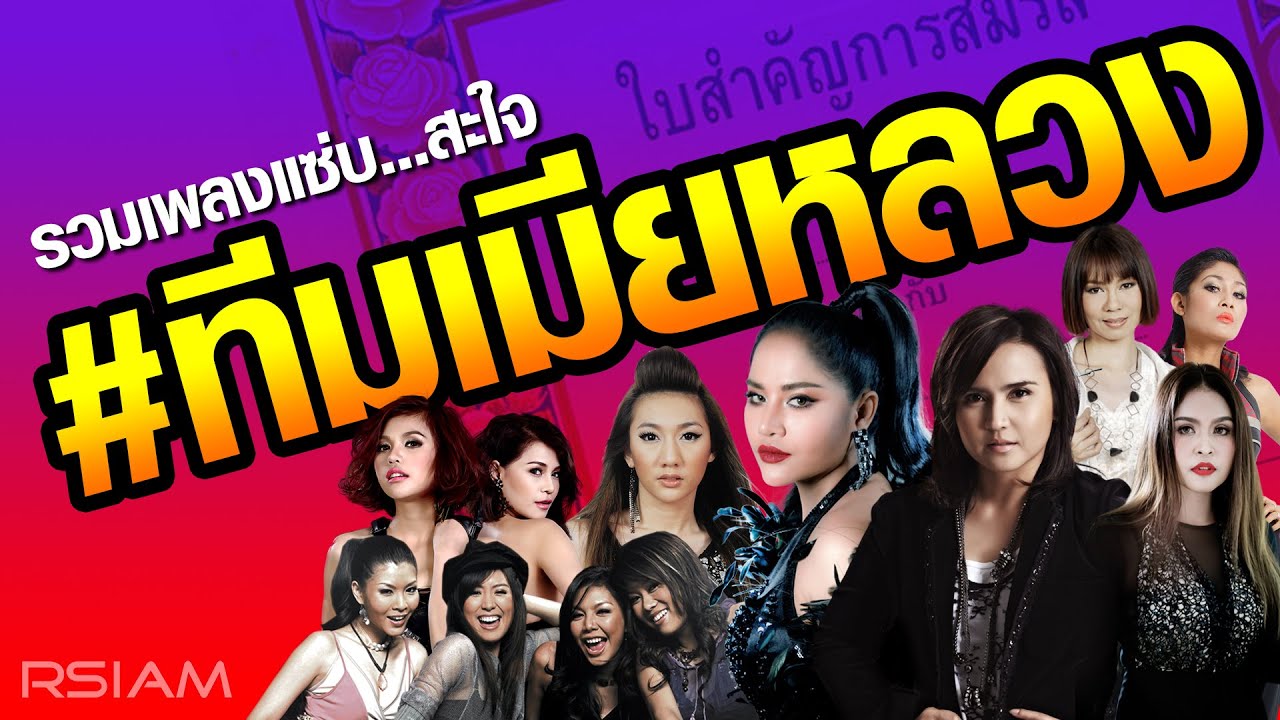 รวมเพลงแซ่บ...สะใจ #ทีมเมียหลวง [Music Long play]