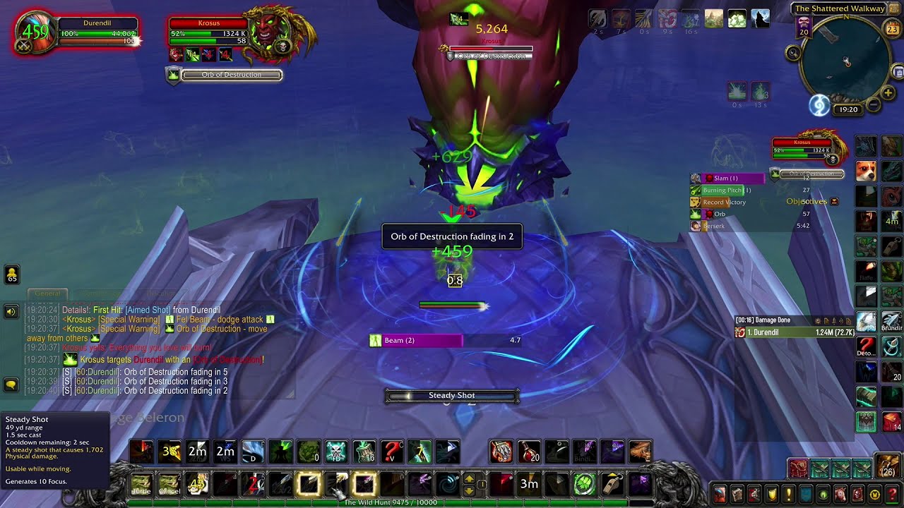 Nighthold Mythic - full run (9.0)