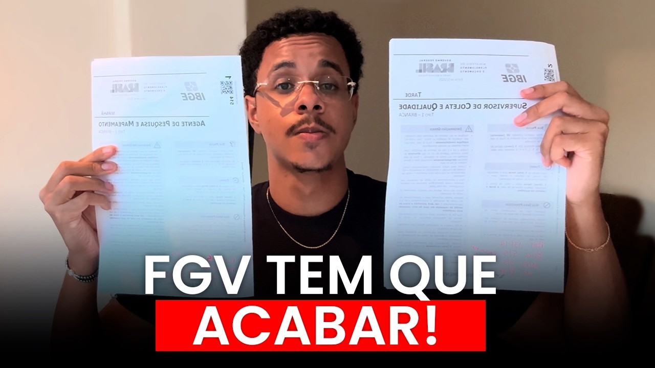 Como a FGV te humilha - minha nota no IBGE (APM e SCQ)