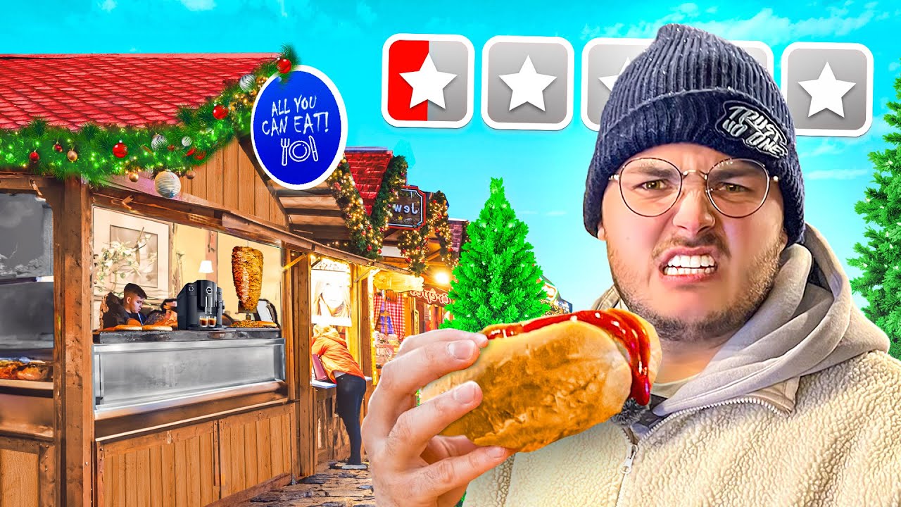 BODENLOS!! All You can Eat WEIHNACHTSMARKT in Berlin